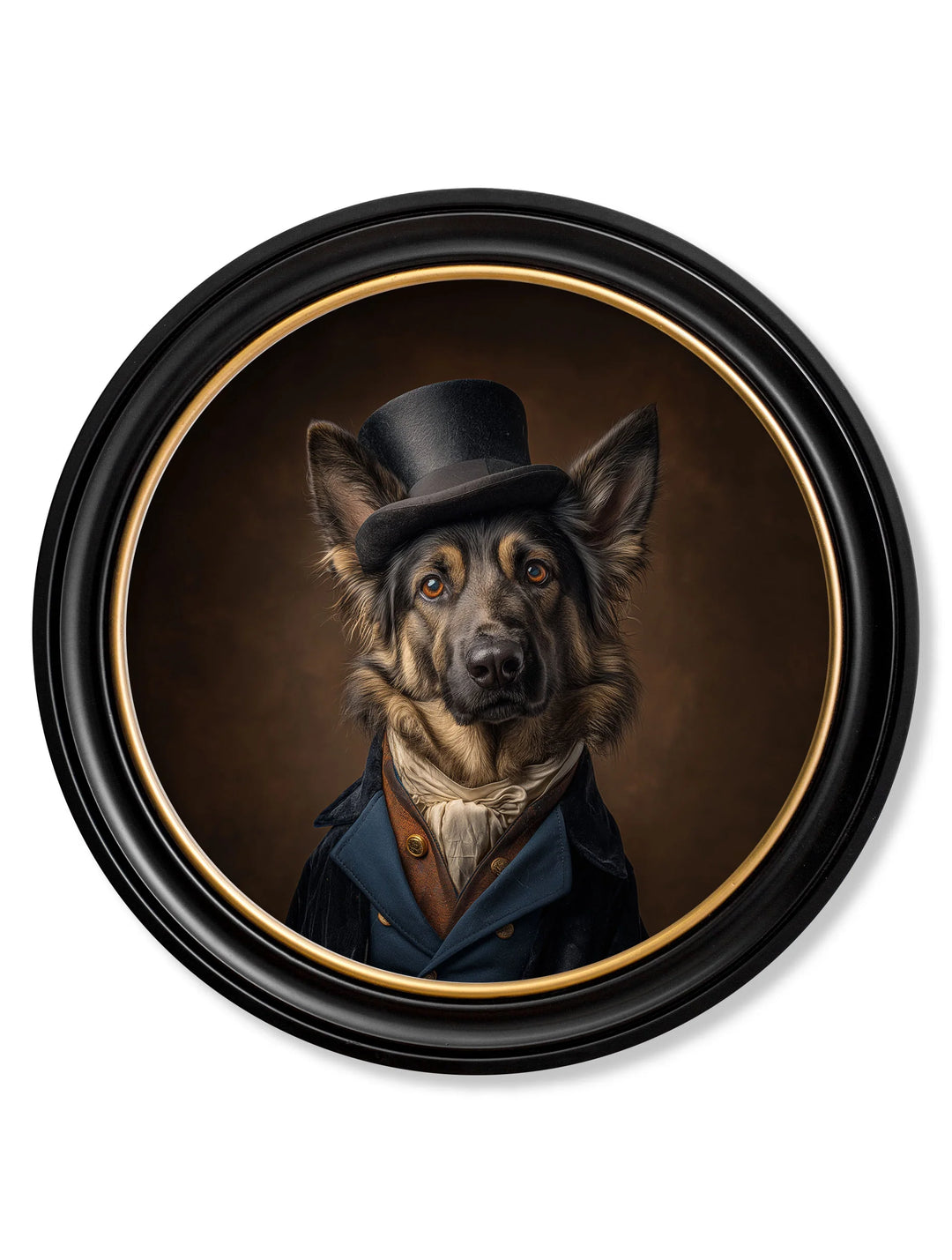 Count Von Shepherd - Gentleman German Shepherd - TheArtistsQuarter