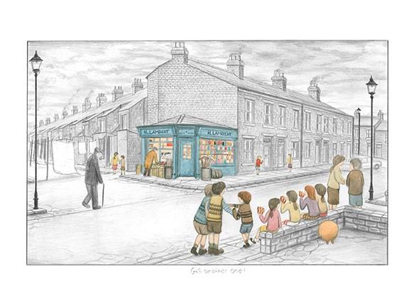 Gis Another One - Sketch by Leigh Lambert - TheArtistsQuarter