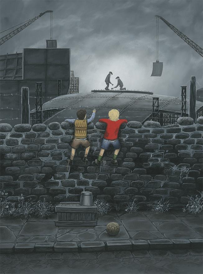 Give Us A Wave Dad - Paper by Leigh Lambert - TheArtistsQuarter