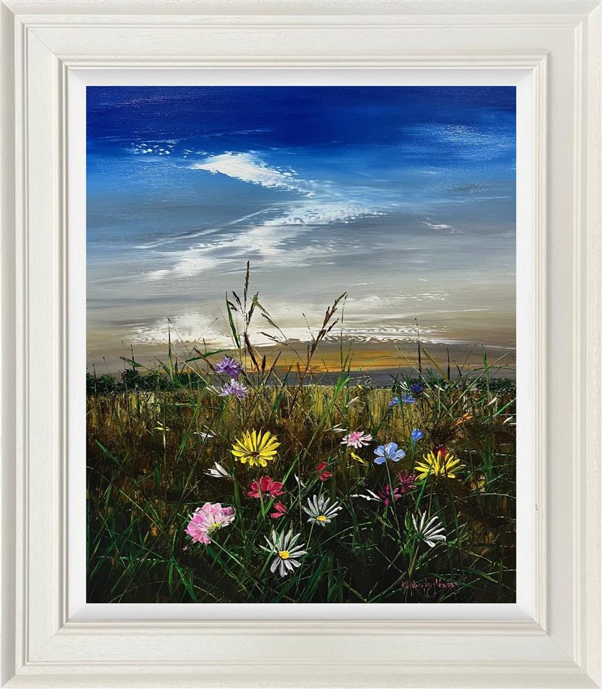 Glowing Grasslands by Kimberley Harris (Original) - TheArtistsQuarter