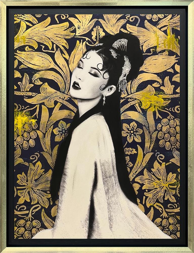 Golden Beauty II by Linda Charles (Original) - TheArtistsQuarter