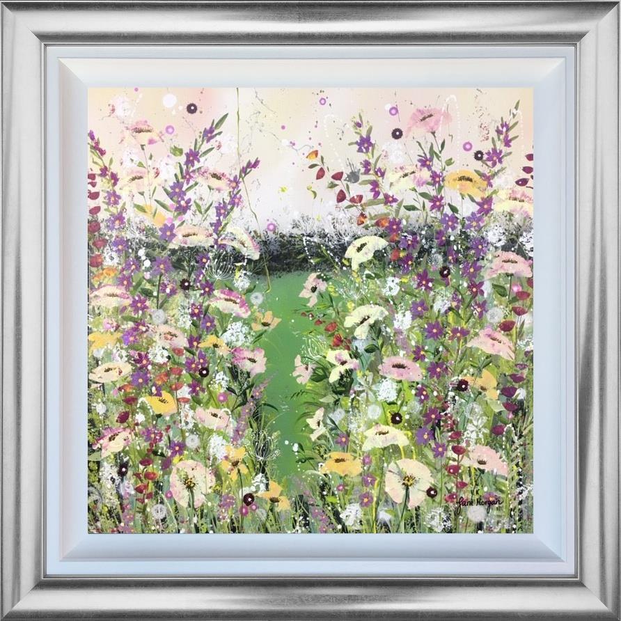 Green Meadow By Jane Morgan (Original) - TheArtistsQuarter