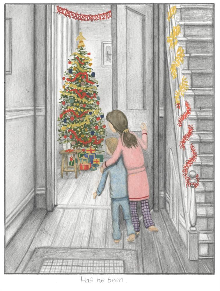 Has He Been - Sketch by Leigh Lambert - TheArtistsQuarter