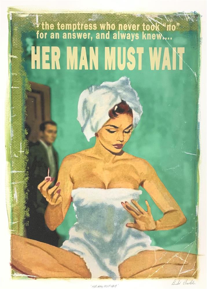 Her Man Must Wait by Linda Charles - TheArtistsQuarter