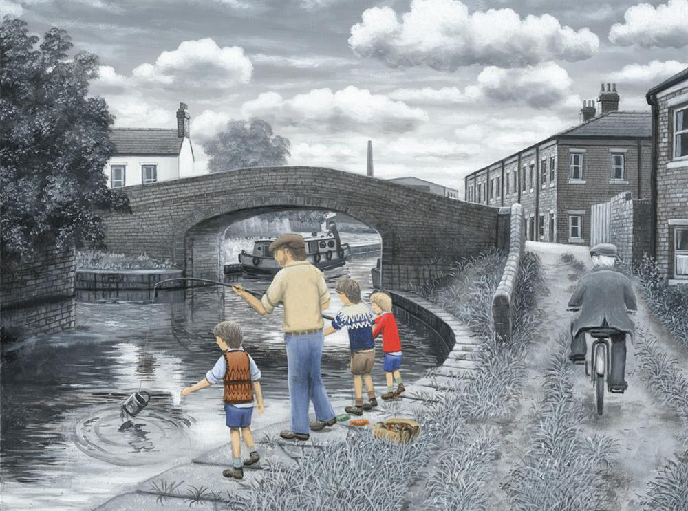 Here We Go Lads - Canvas Artist Proof by Leigh Lambert - TheArtistsQuarter