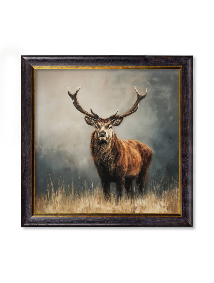 Highland Stag - Oxford Square Frame