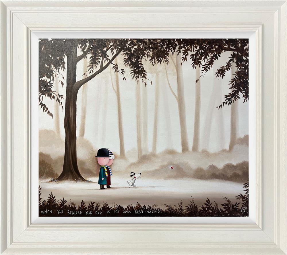 His Own Best Friend by Michael Abrams (Original) - TheArtistsQuarter