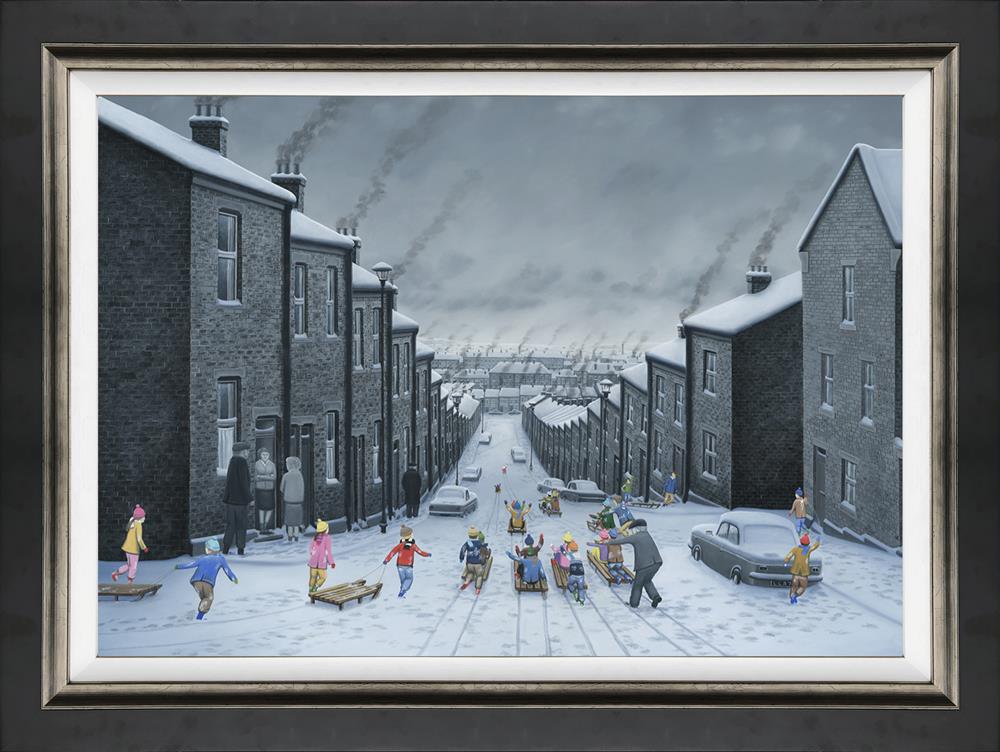 Hold On To Your Hats - Canvas by Leigh Lambert - TheArtistsQuarter