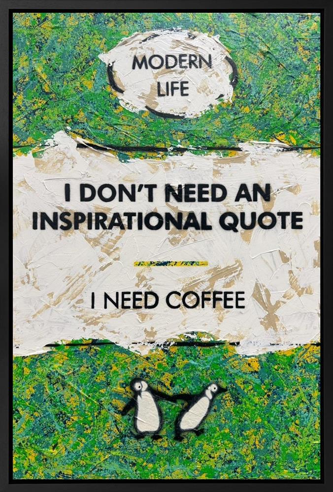 I Need Coffee by Hue Folk (Original) - TheArtistsQuarter