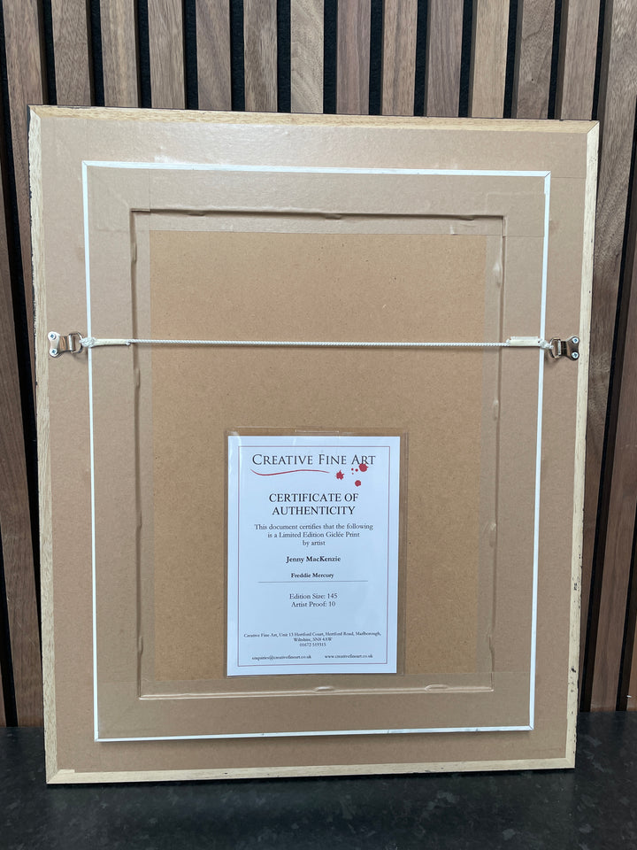 Freddie Mercury By Jenny MacKenzie (Limited Edition) - TheArtistsQuarter