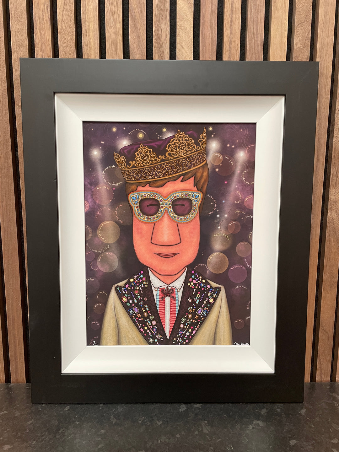 Elton John By Jenny MacKenzie (Limited Edition) - TheArtistsQuarter