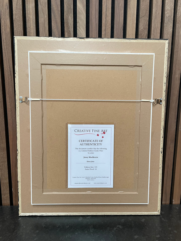 Elton John By Jenny MacKenzie (Limited Edition) - TheArtistsQuarter