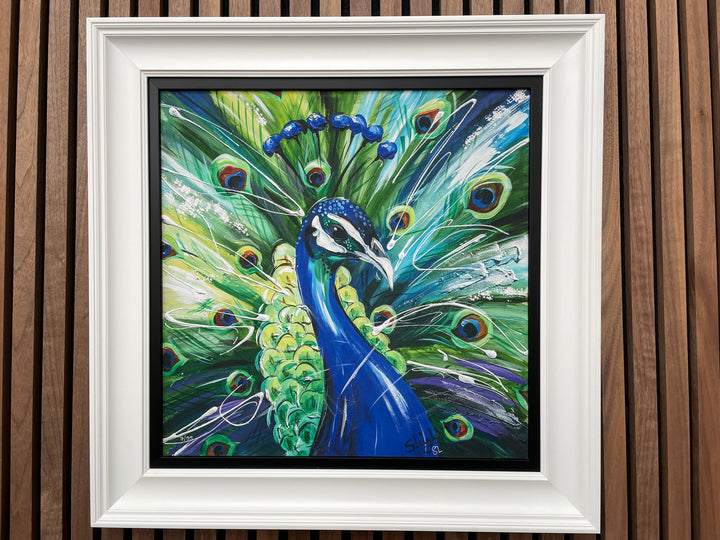 Peacock By Susan B Leigh (Limited Edition) - TheArtistsQuarter
