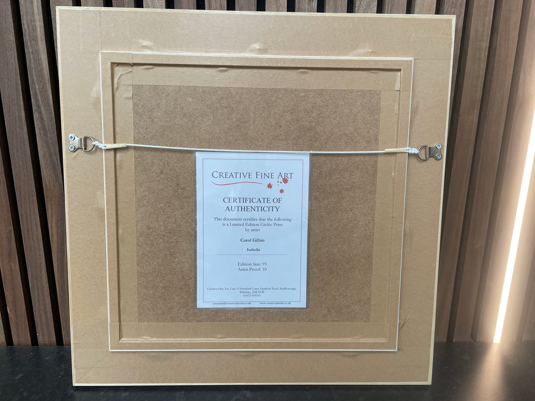 Isabella By Carol Gillan (Limited Edition) - TheArtistsQuarter
