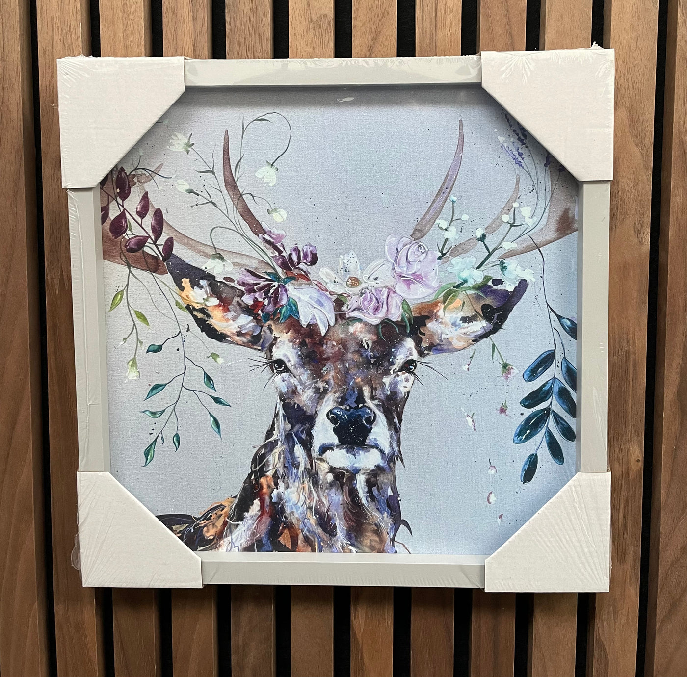 Violet Stag By Louise Luton *PUBLISHERS SAMPLE* - TheArtistsQuarter