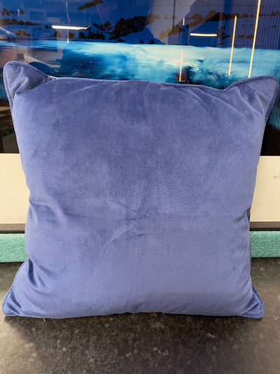 Nico Cushion (Blue) By Louise Luton *LAST TWO* - TheArtistsQuarter
