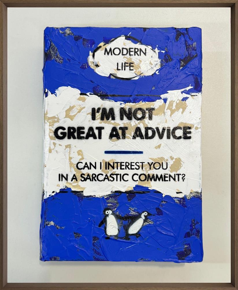 I'm Not Great At Advice - Storybook by Hue Folk (Original) - TheArtistsQuarter
