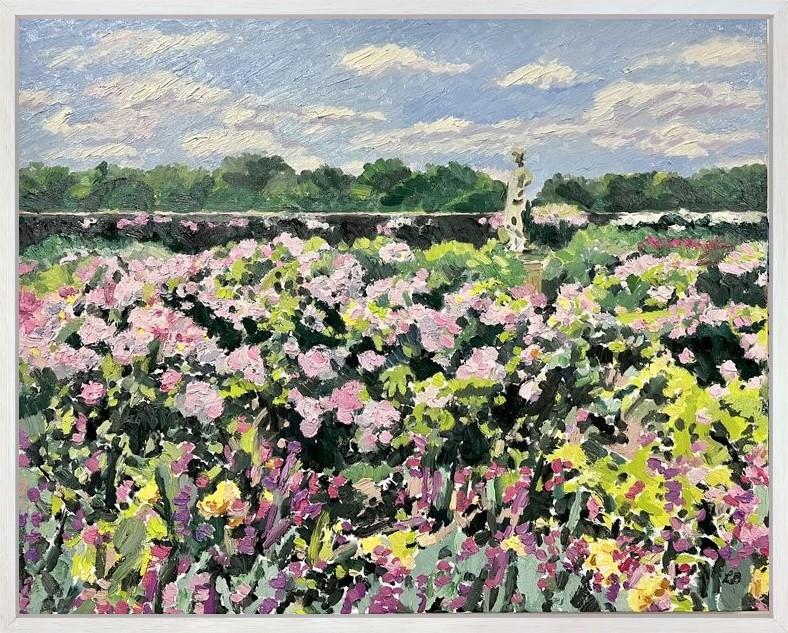 In The Rose Gardens by Leila Barton (Original) - TheArtistsQuarter