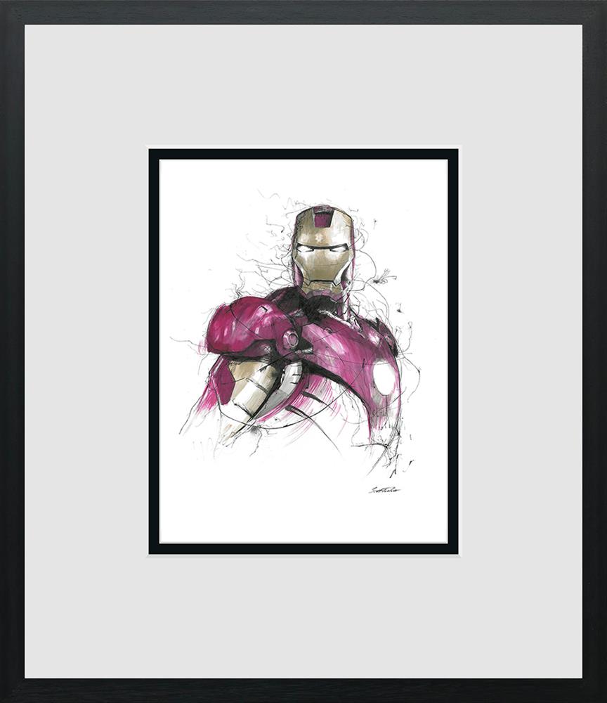 Iron Man - Miniature by Scott Tetlow (Limited Edition) - TheArtistsQuarter
