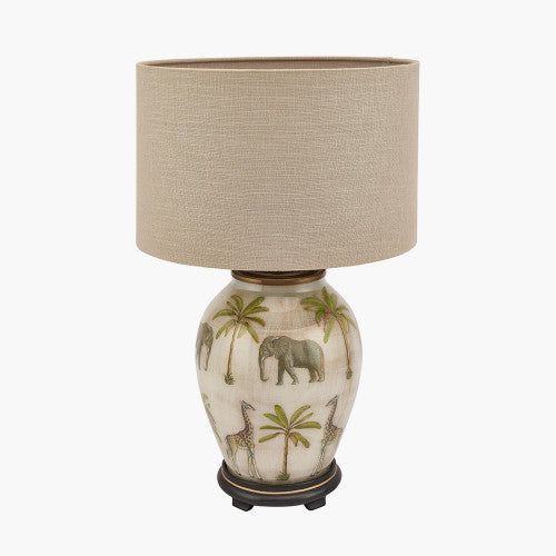 Jenny Worrall 20cm Safari Medium Glass Table Lamp Base - TheArtistsQuarter