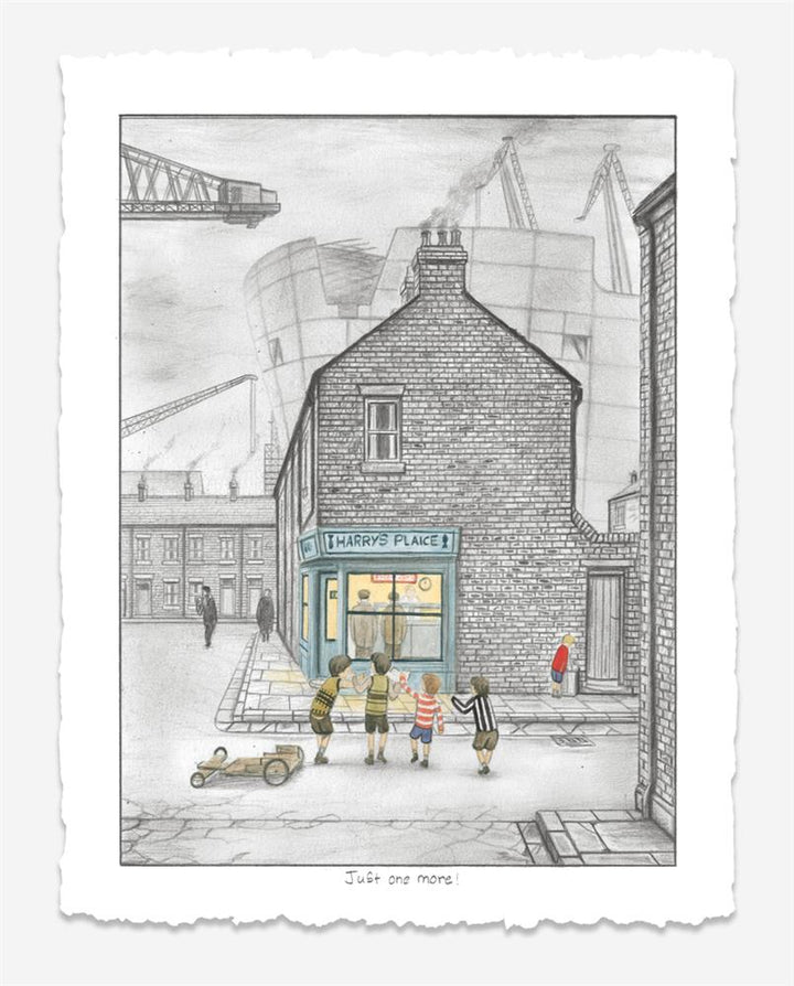 Just One More! - Deluxe Sketch by Leigh Lambert - TheArtistsQuarter