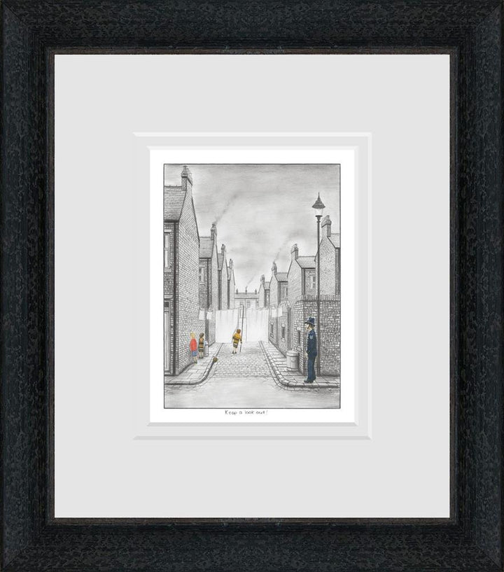 Keep A Look Out! - Sketch by Leigh Lambert - TheArtistsQuarter