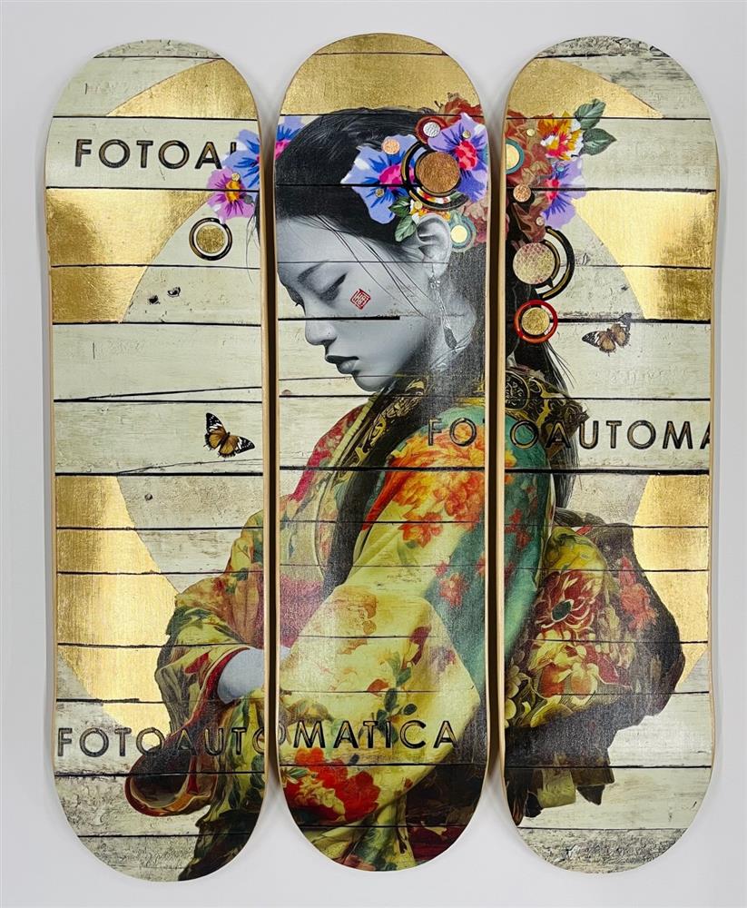 Khutulun - Skate Deck by The Trunk Of Funk (Limited Edition) - TheArtistsQuarter