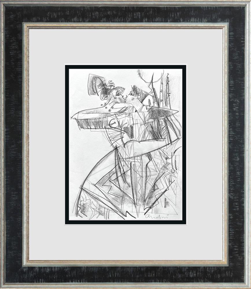 La Guarda De Familia - Line Study - Tour Collection by Andrei Protsouk (Original) - TheArtistsQuarter
