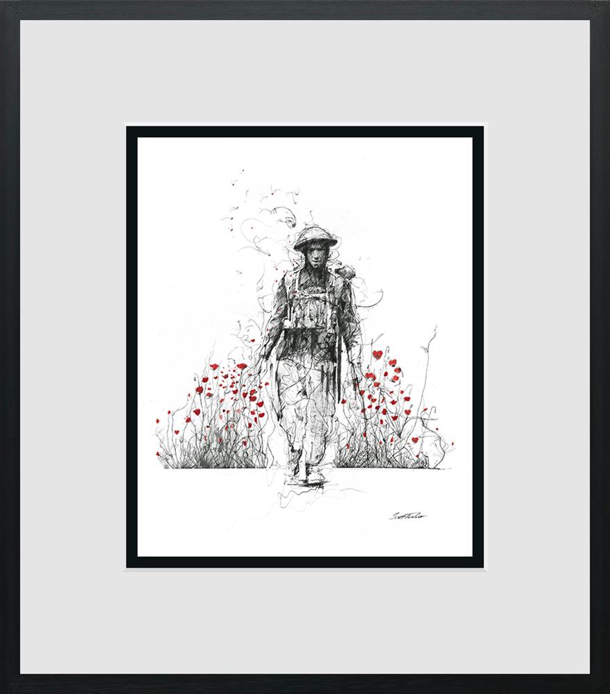 Lest We Forget Miniature by Scott Tetlow - TheArtistsQuarter