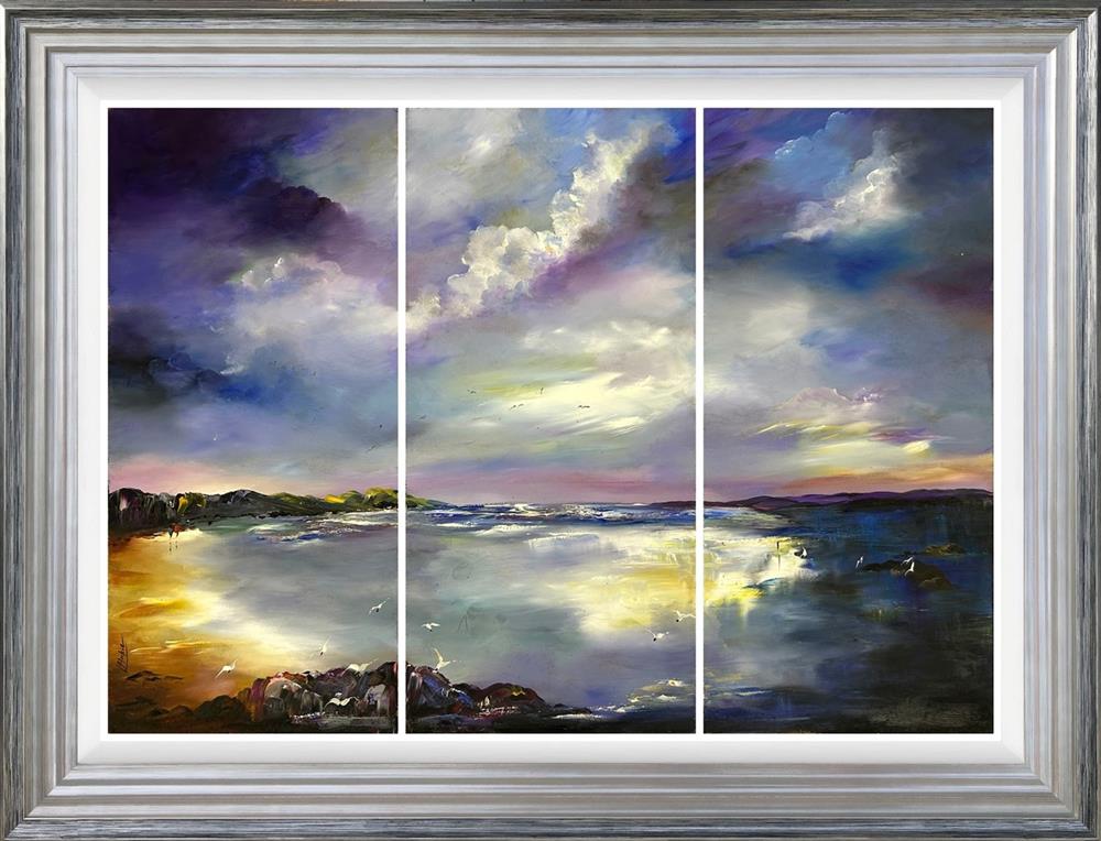 Life Begins Now - Triptych by Lillias Blackie (Original) - TheArtistsQuarter
