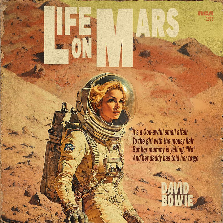 Life On Mars - LP Songbook by Linda Charles - TheArtistsQuarter