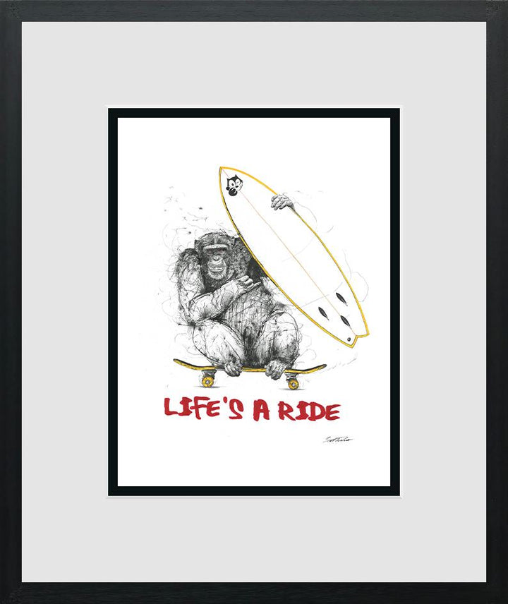 Life's a Ride - Miniature by Scott Tetlow - TheArtistsQuarter