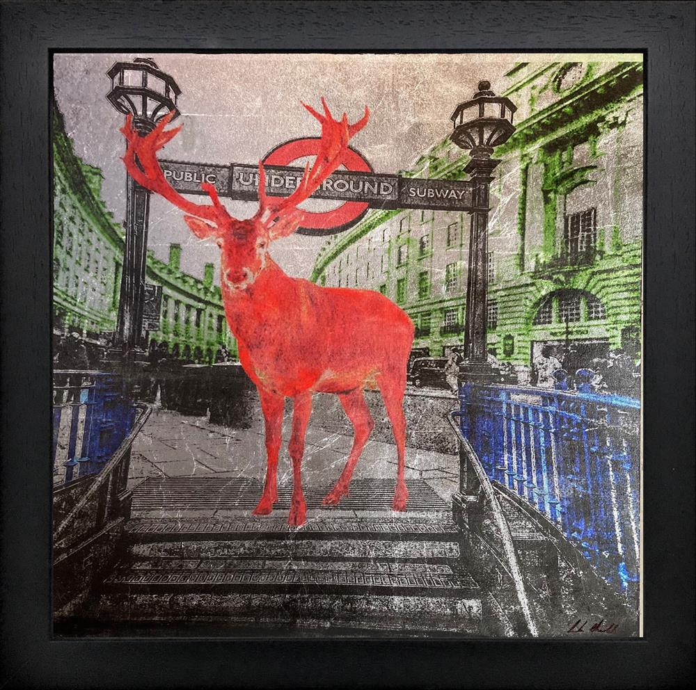 London Stag by Linda Charles (Original) - TheArtistsQuarter