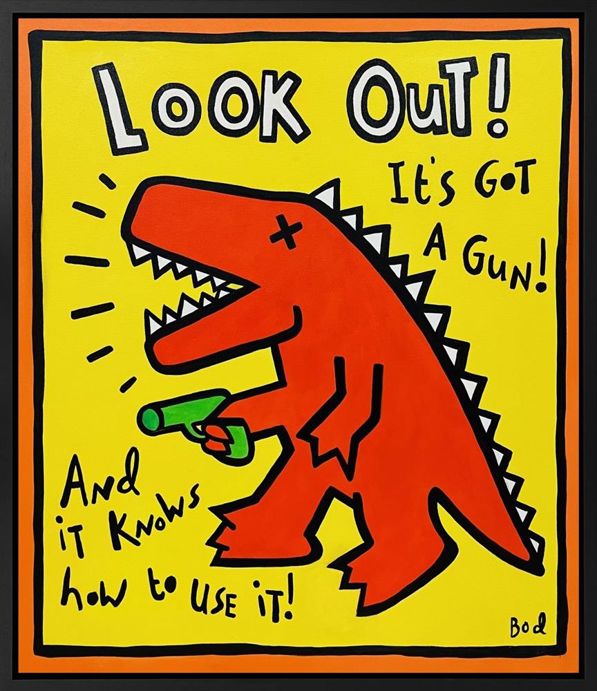 Look Out! - Bod Series by Michael Abrams (Original) - TheArtistsQuarter