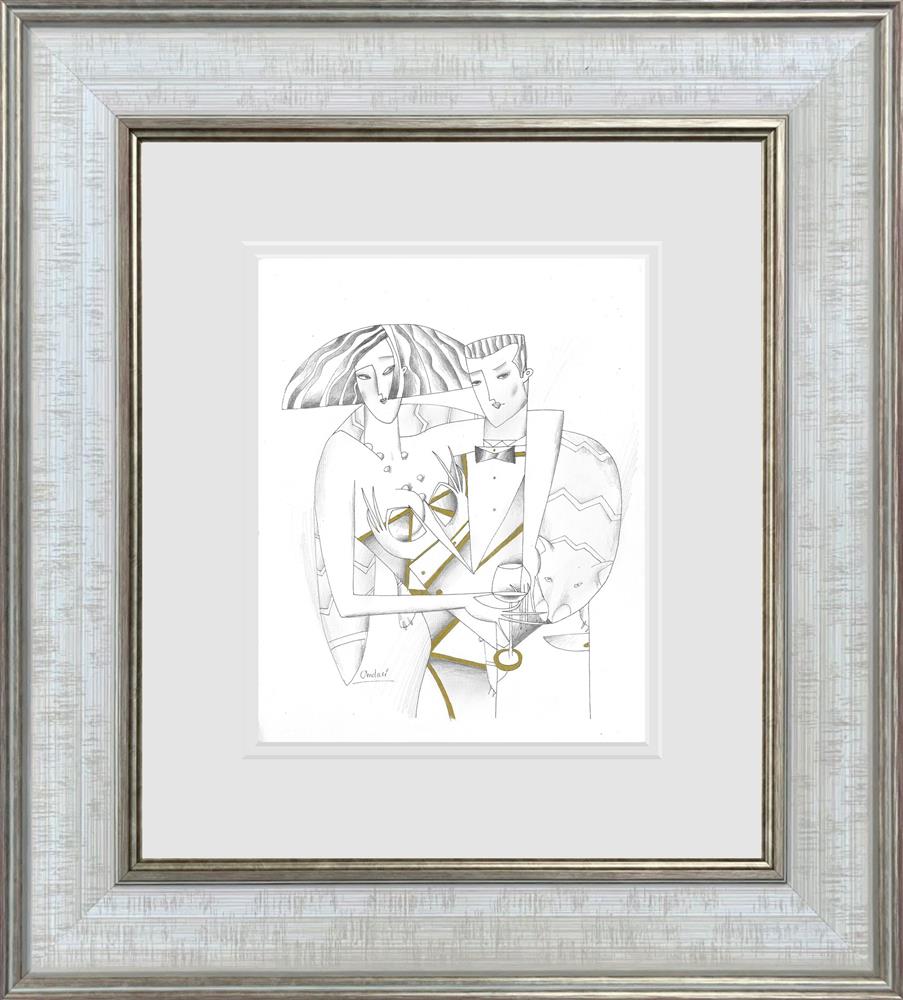 Lord And Lady II - Line Study by Andrei Protsouk - TheArtistsQuarter