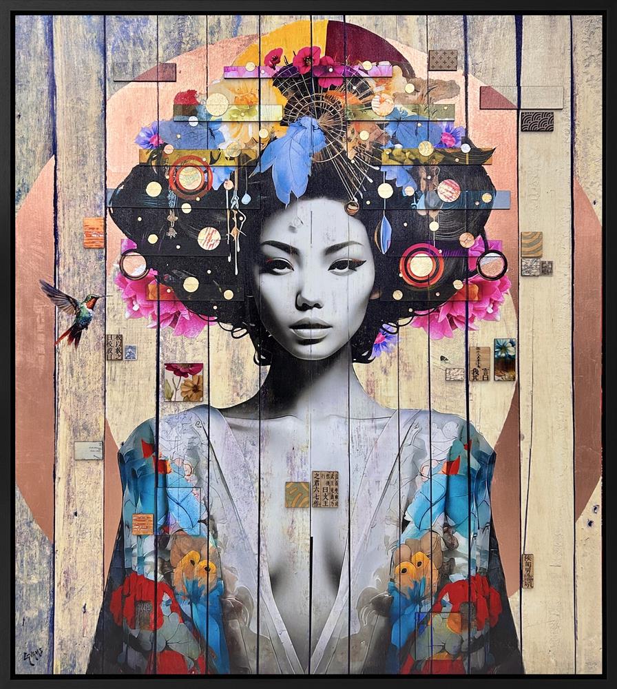 Lotus in Layers in Copper Leaf XL by The Trunk Of Funk (Limited Edition) - TheArtistsQuarter