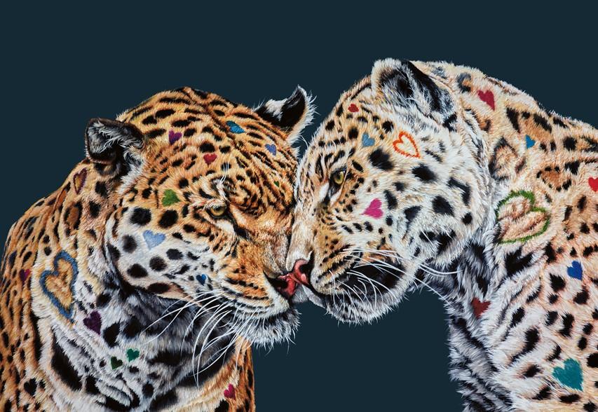 Love Is In The Air By Hayley Goodhead (Canvas Limited Edition) - detail