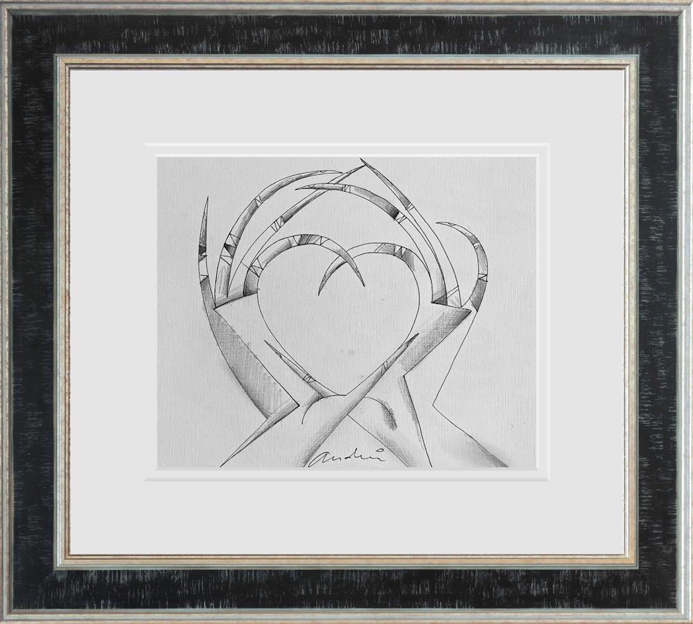 Love - Line Study - Tour Collection by Andrei Protsouk (Original) - TheArtistsQuarter