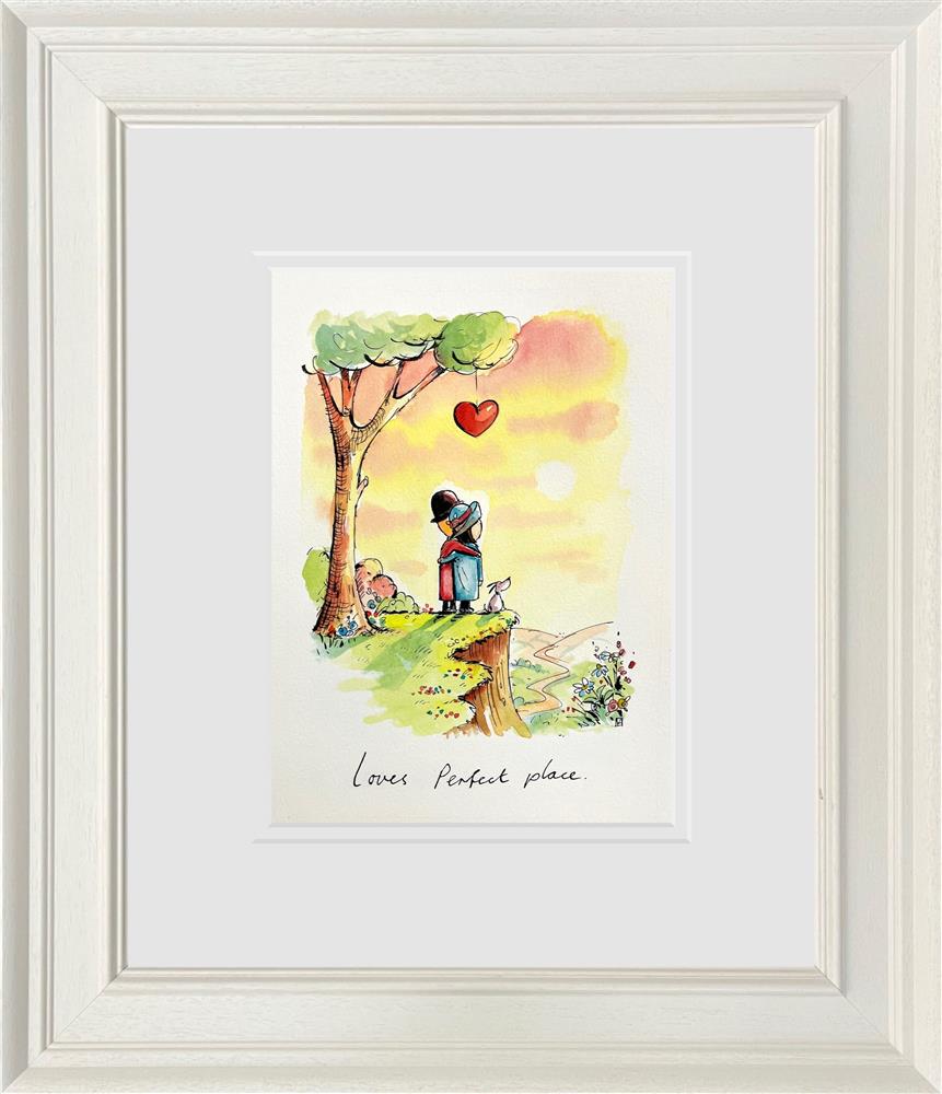 Loves Perfect Place - Sketch by Michael Abrams (Original) - TheArtistsQuarter