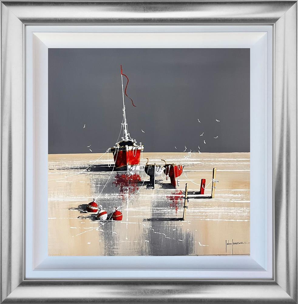Low Tide Reflections by John Horsewell (Original) - TheArtistsQuarter