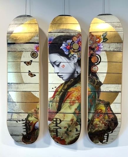 Manduhai Reversed - Skate Deck by The Trunk Of Funk (Limited Edition) - TheArtistsQuarter