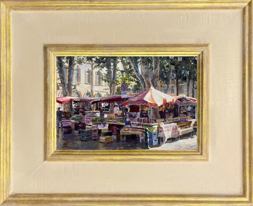 Market Shadow II by Rachele Dryden-Smith (Original) - TheArtistsQuarter