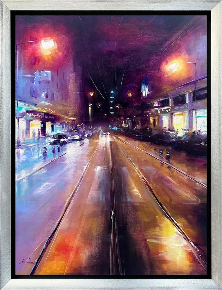 Midnight City by Bozhena Fuchs (Original) - TheArtistsQuarter