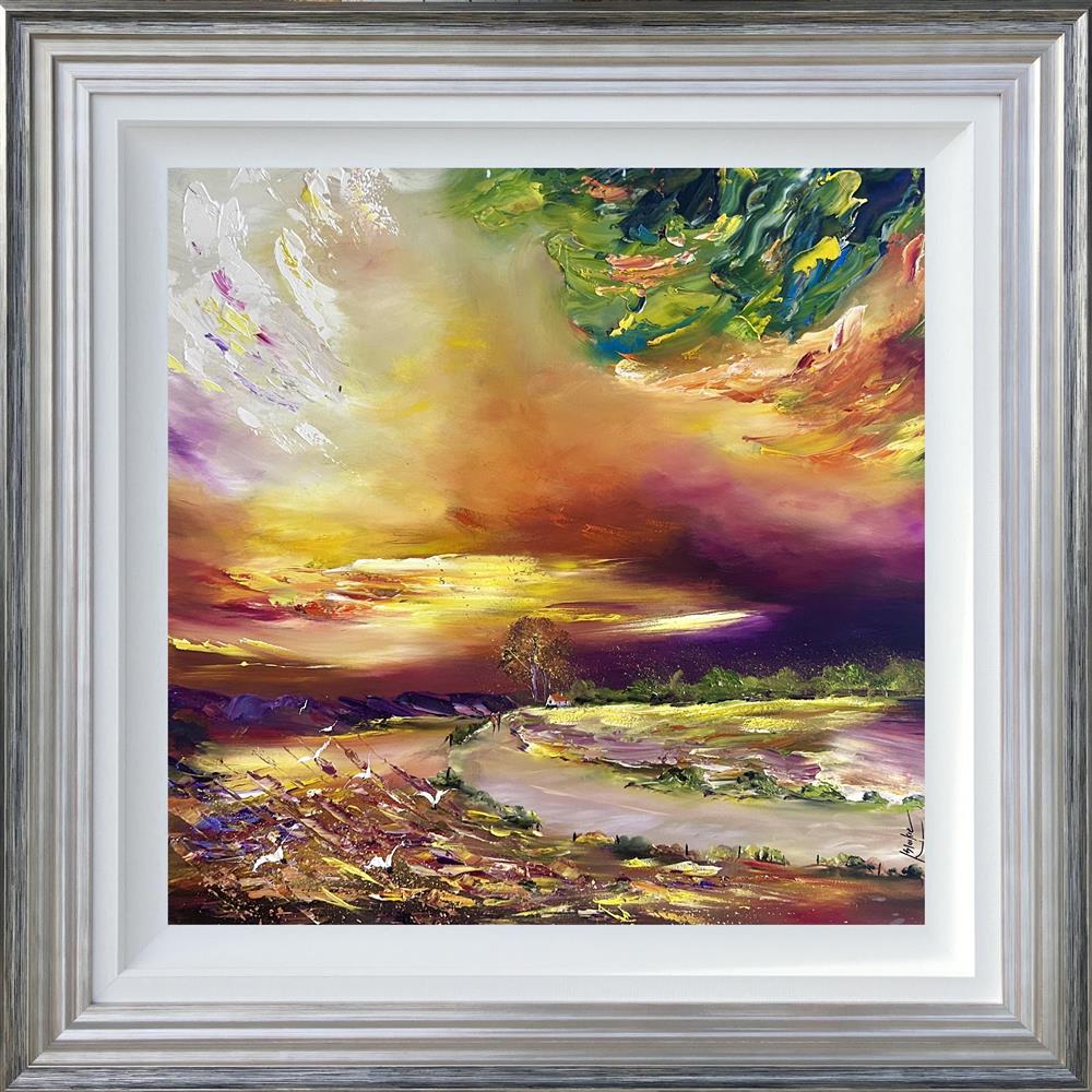 Mist Over The Highland Lake by Lillias Blackie (Original) - TheArtistsQuarter