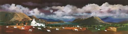 Moonlit Water - TheArtistsQuarter