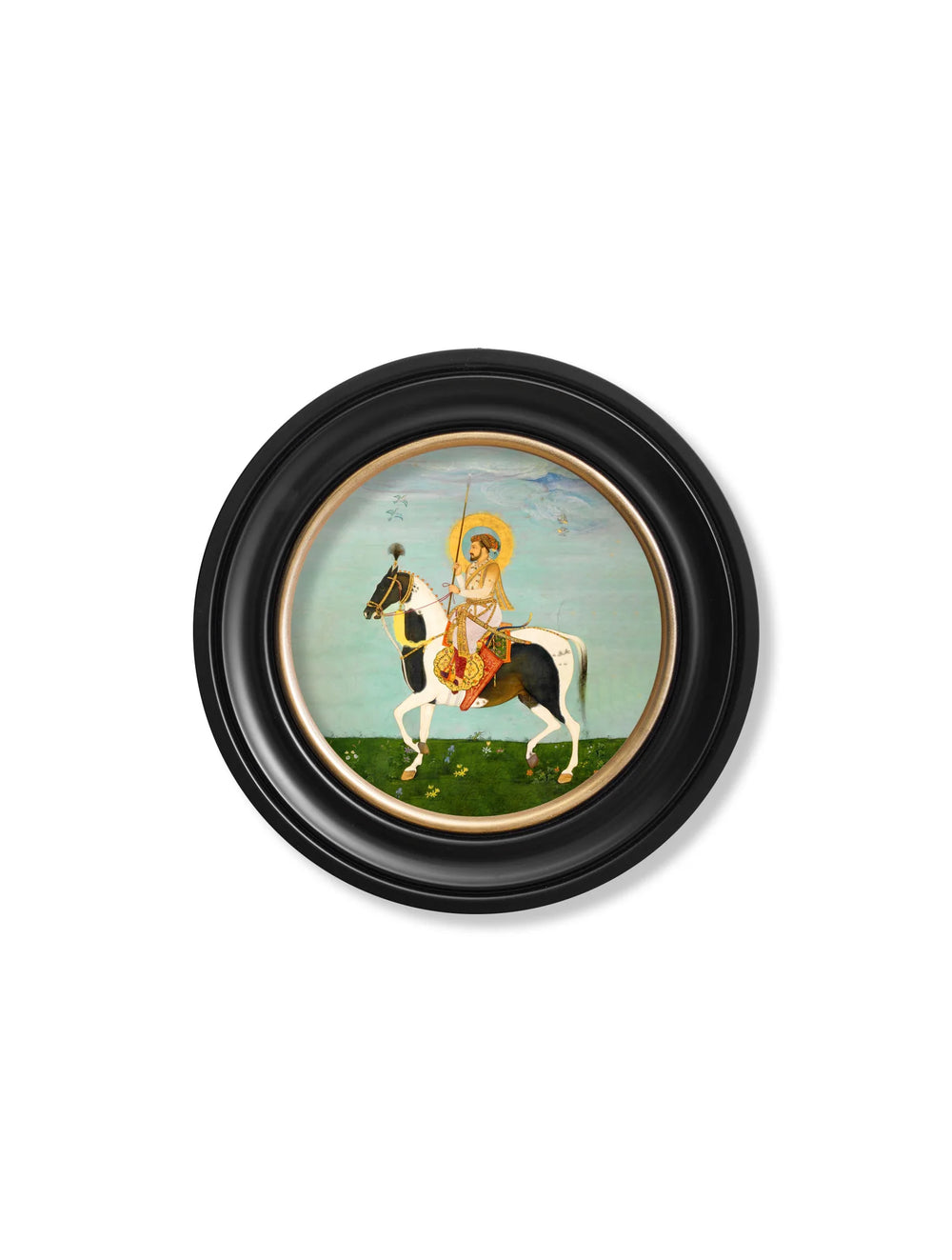 Mughals - Horsemen - Round Frames - TheArtistsQuarter