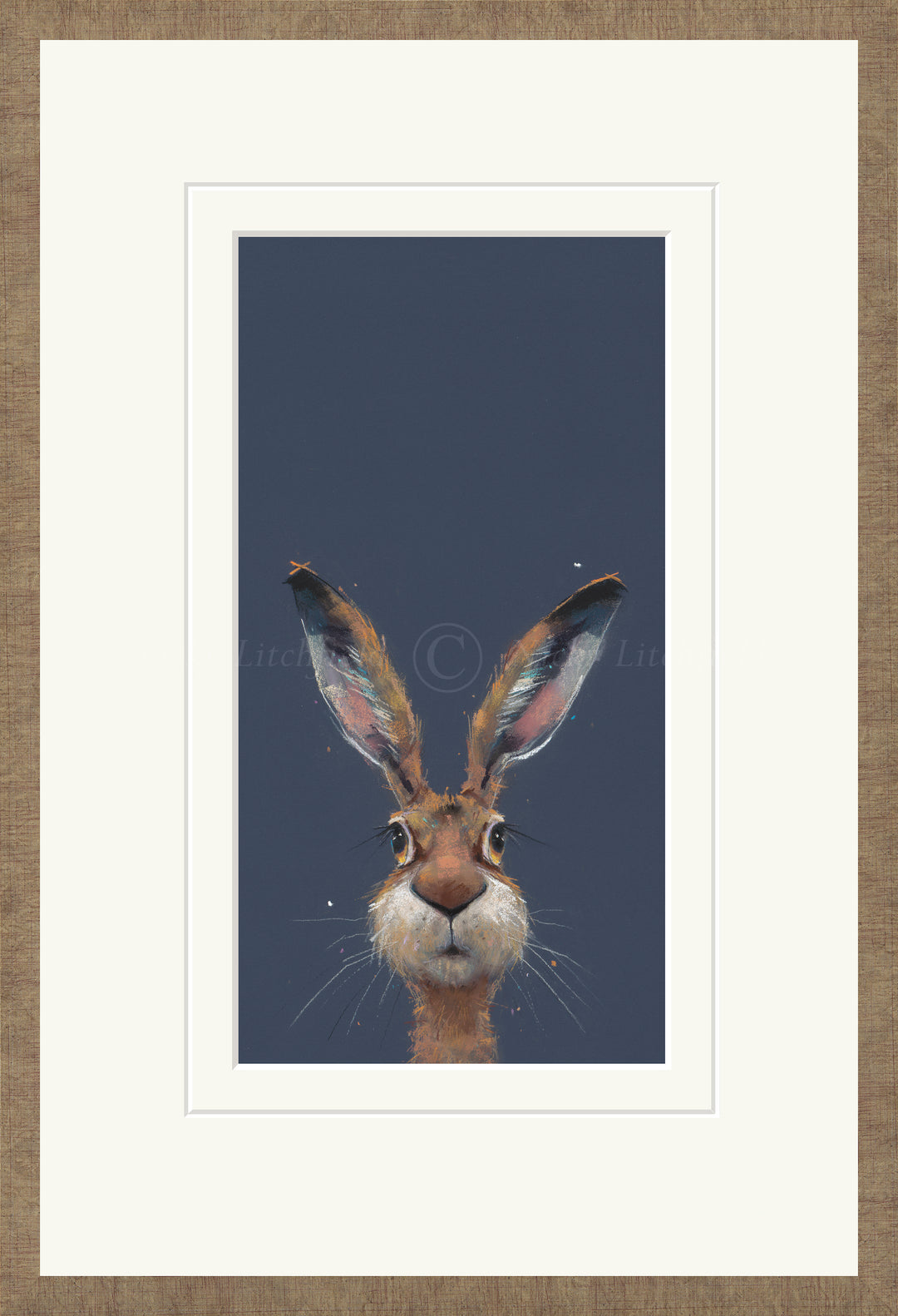 Midnight Hare By Nicky Litchfield *NEW* - TheArtistsQuarter