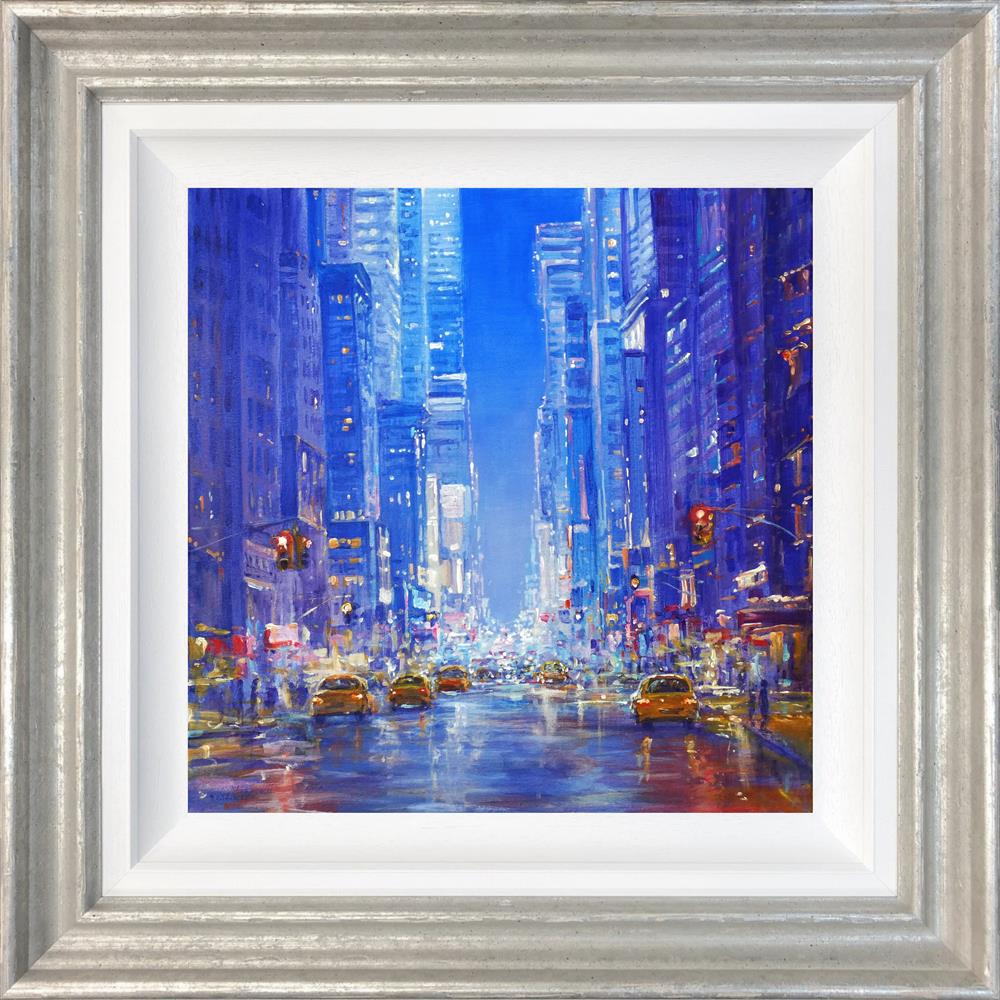 NY City Lights by Mariusz Kaldowski (Original) - TheArtistsQuarter
