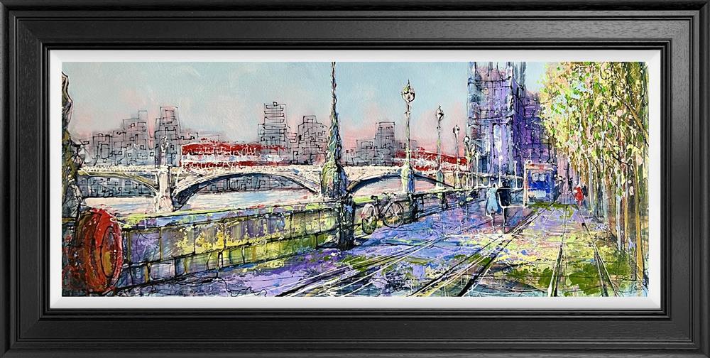 The Morning Commute by Nigel Cooke (Original) - TheArtistsQuarter