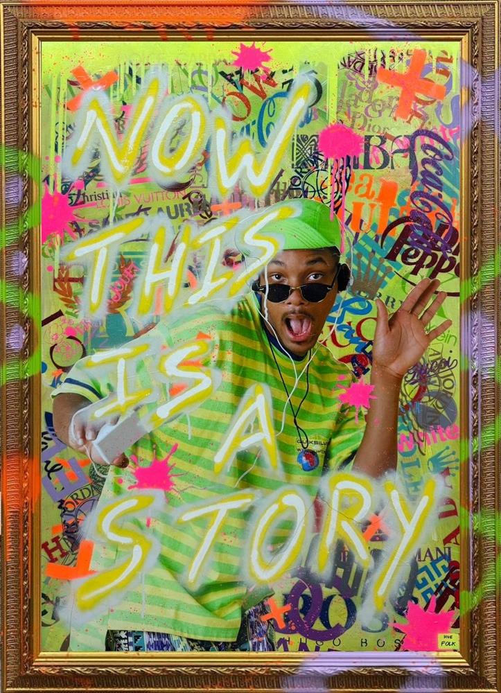 Now This Is A Story by Hue Folk (Original) - TheArtistsQuarter